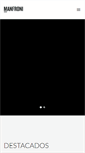 Mobile Screenshot of manfroni.net